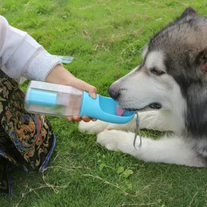 portable cat dog water food bottle