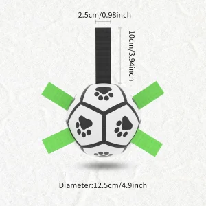 interactive dog toy soccer ball