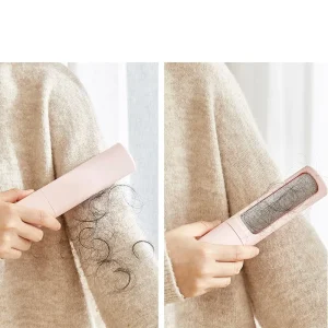 2 1 reusable pet hair remover brush